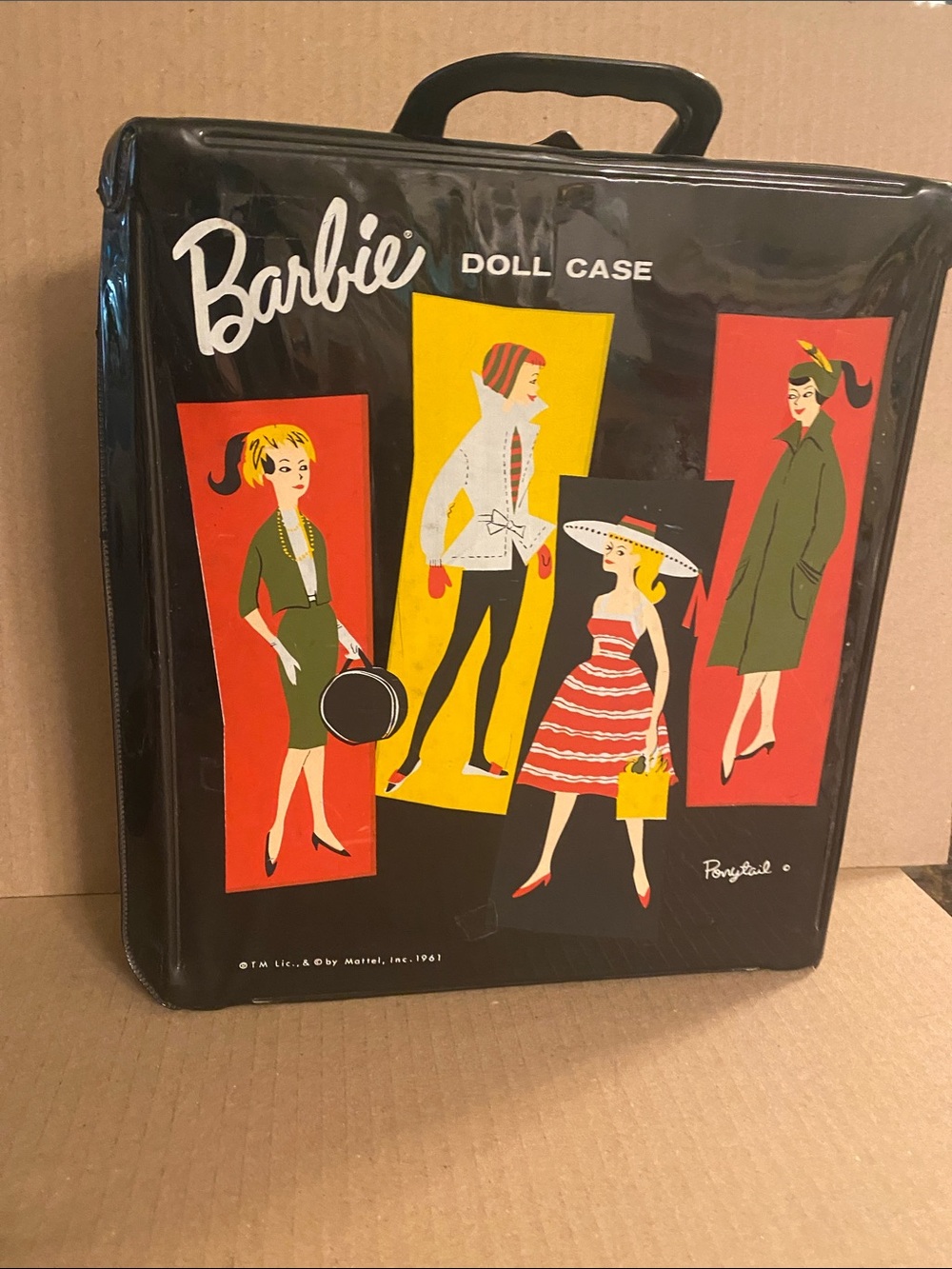 Barbie Doll with Case And with Solid Wood Furniture 2 pieces